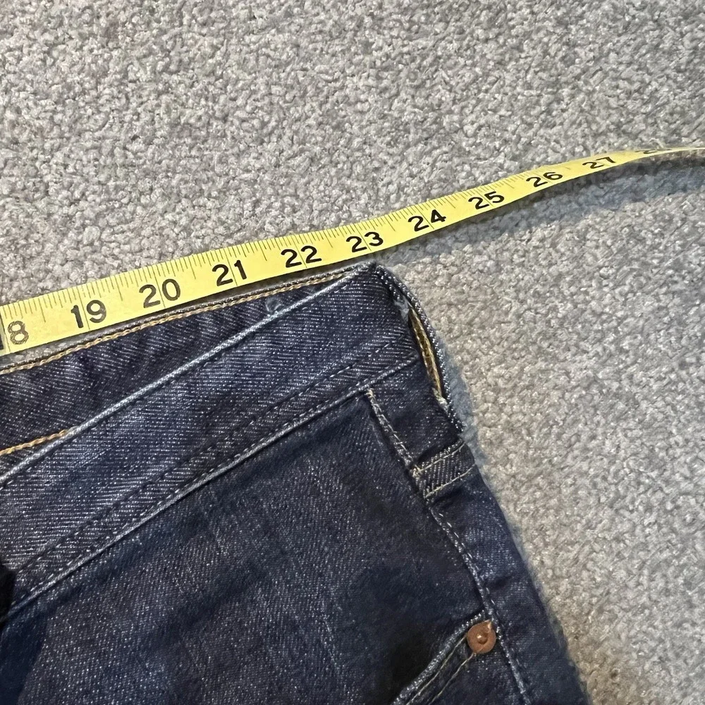 AG Adriano Goldschmied Jeans The Brave Men's Size 46x26‎ Stretch Blue Hemmed USA